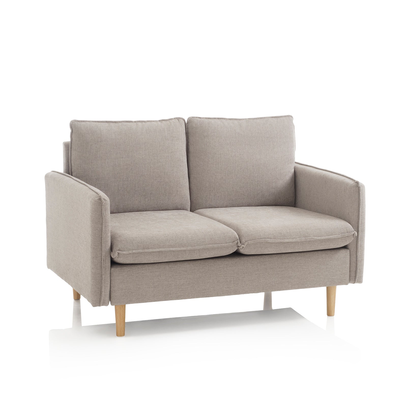 DOKKA 2-Sitzer-Sofa taubengrau
