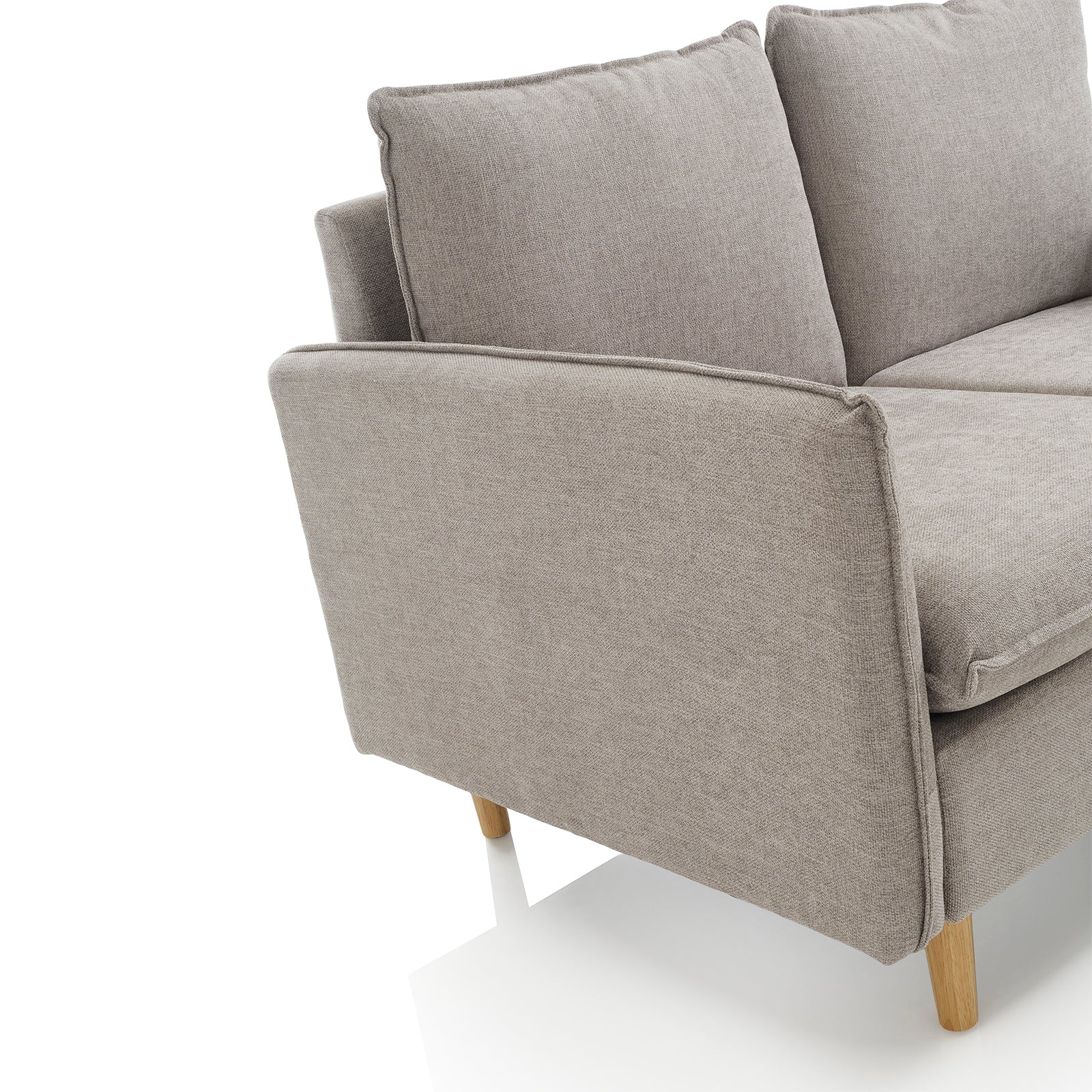 DOKKA 2-Sitzer-Sofa taubengrau