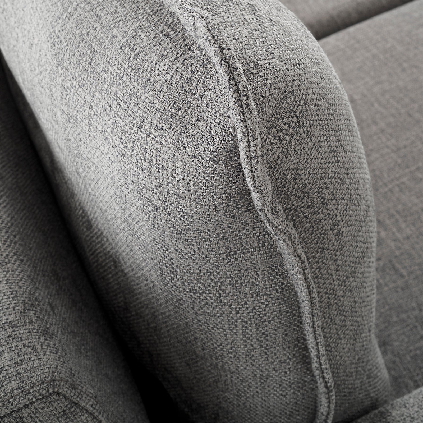 DOKKA 3-Sitzer-Sofa grau