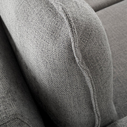 DOKKA 3-Sitzer-Sofa grau
