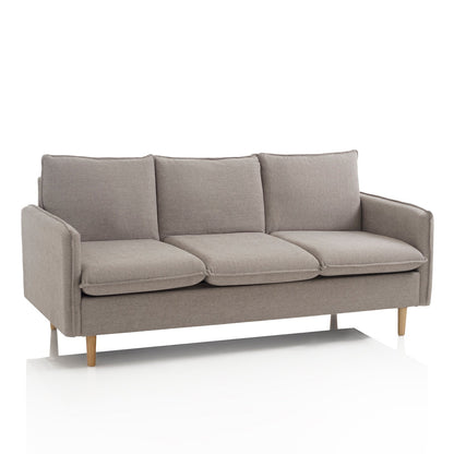 DOKKA 3-Sitzer-Sofa taubengrau