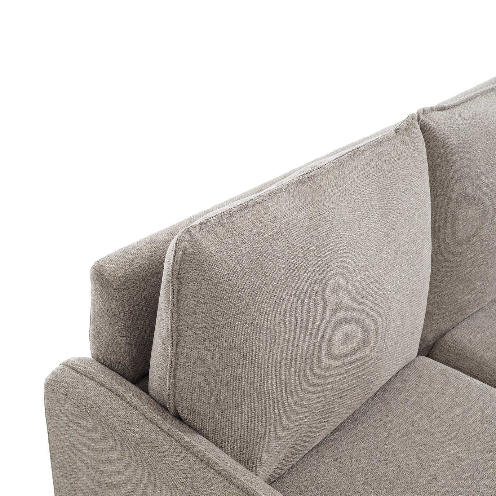 DOKKA 3-Sitzer-Sofa taubengrau