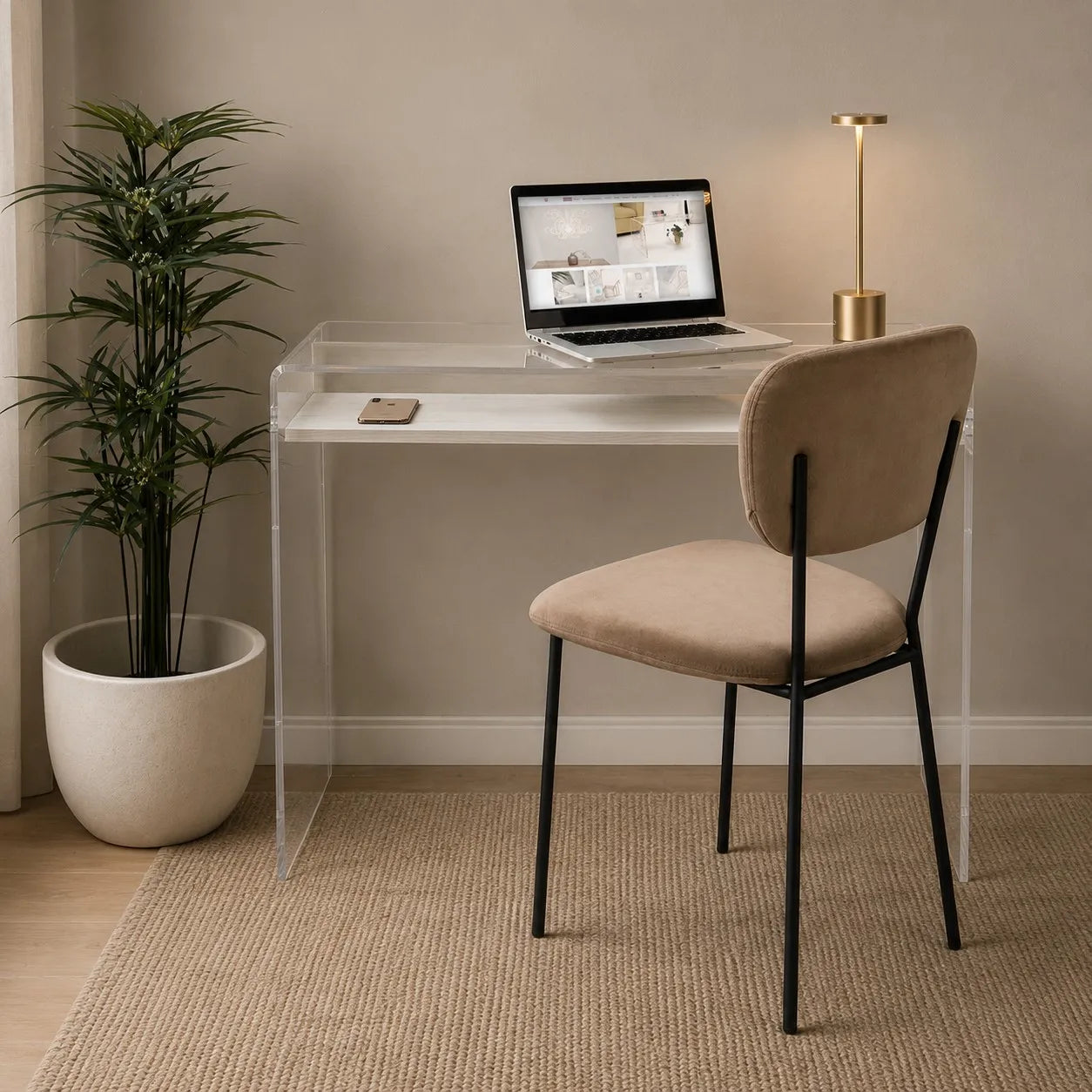 Set of 2 GAIA chairs brown