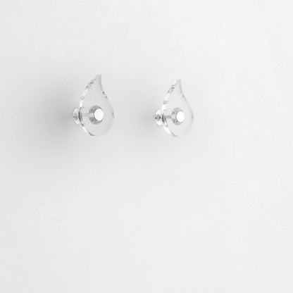 Set 2 appendiabiti ACHILLE trasparente