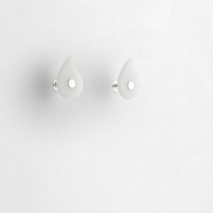 Set 2 appendiabiti ACHILLE bianco