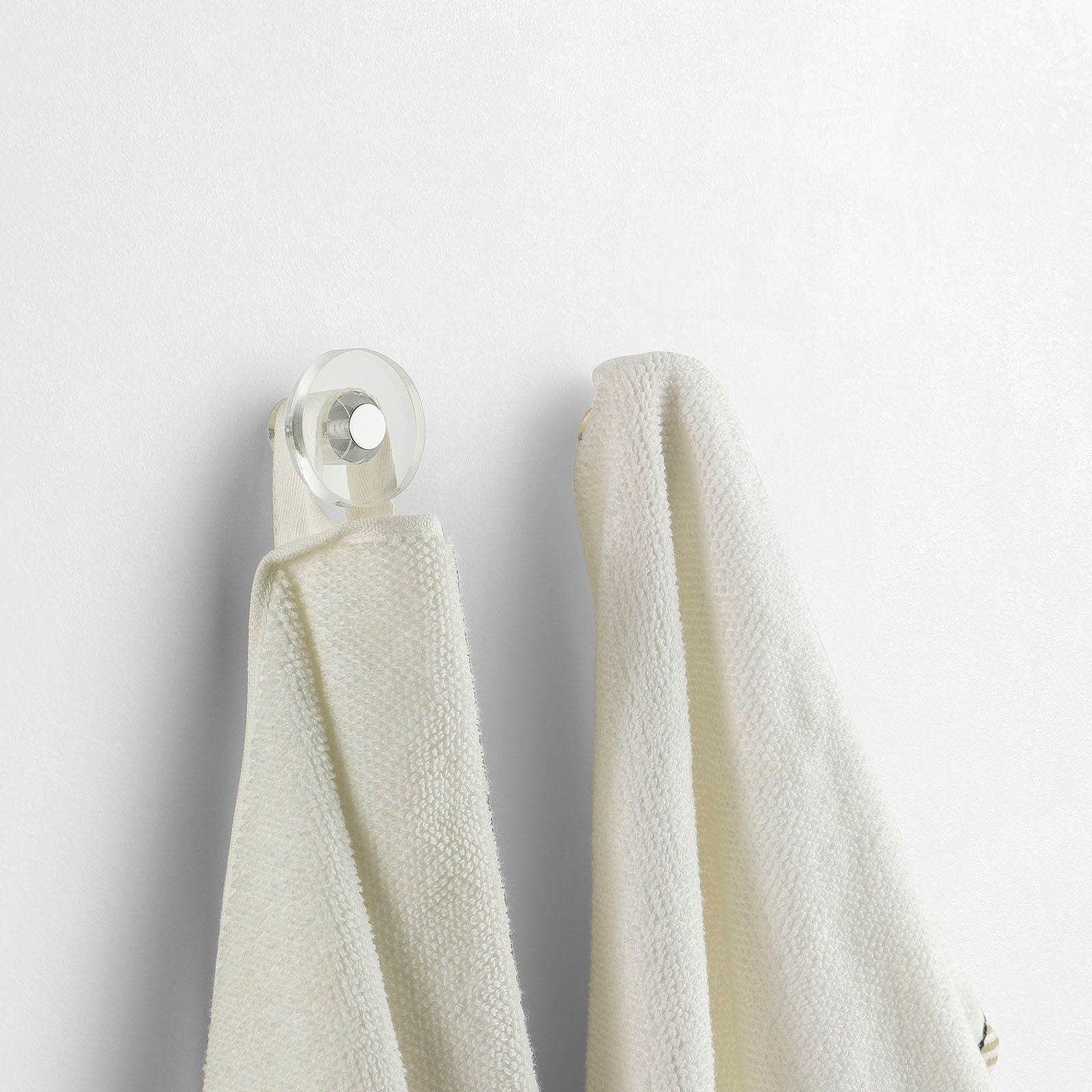 Set 2 appendiabiti MAUN trasparente