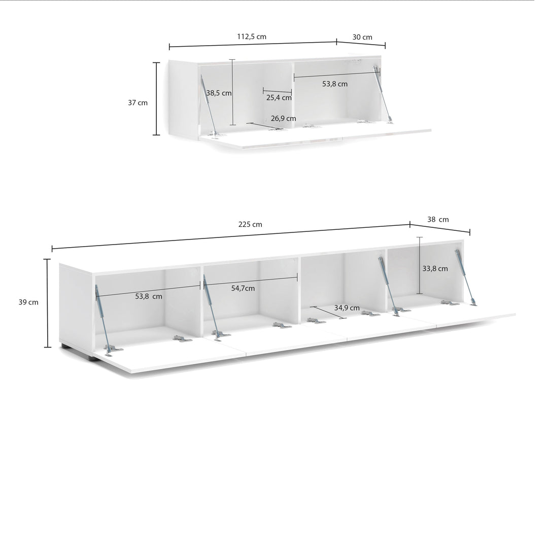 Set porta TV RODI