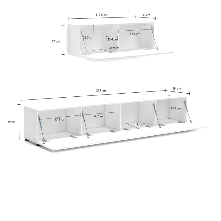 Set porta TV RODI