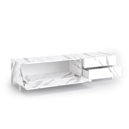 TV stand KENNETH calacatta marble