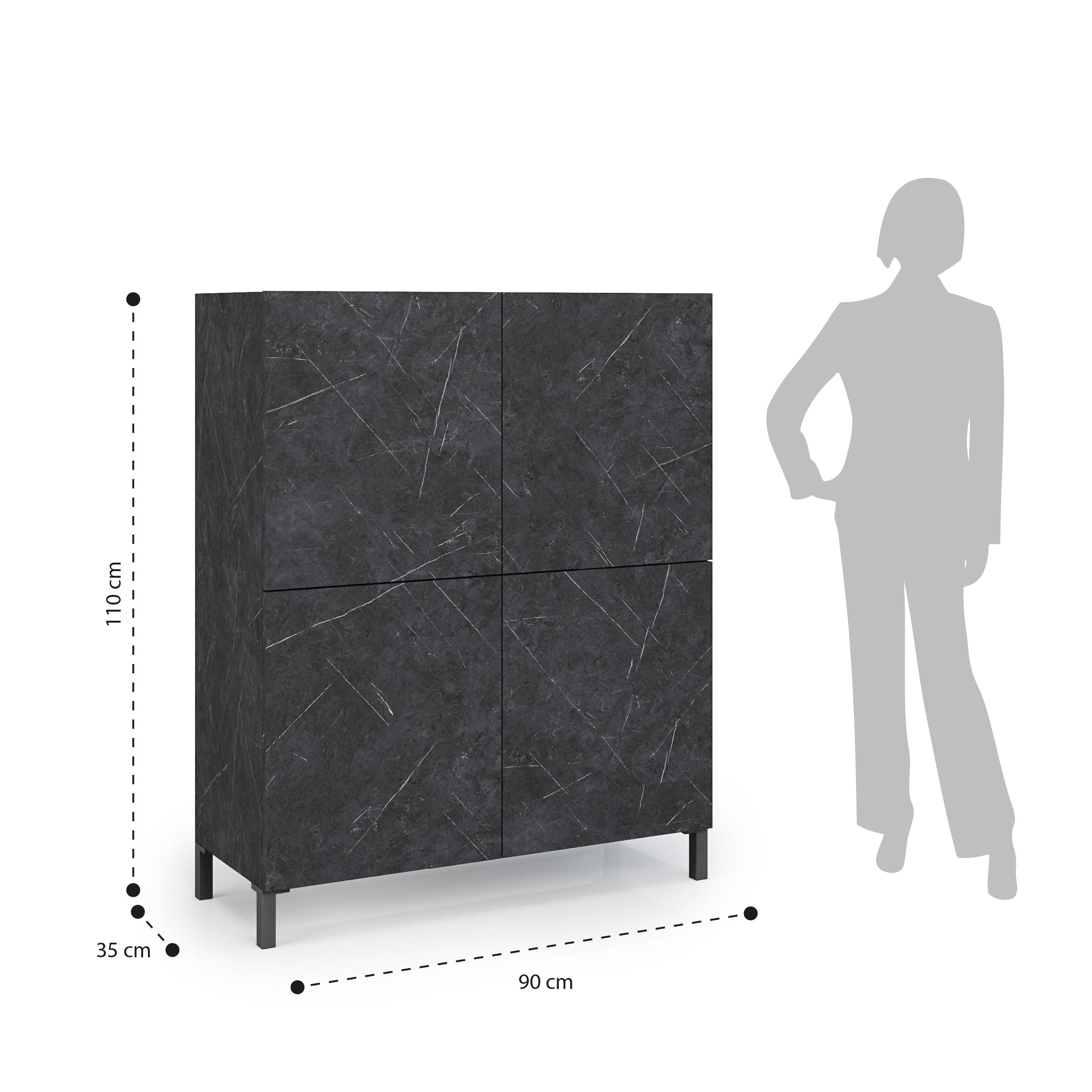 Credenza alta KENNETH