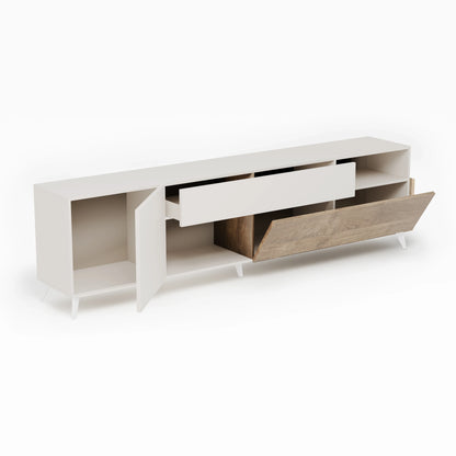 Porta TV NIZZA-B cashmere/mercure