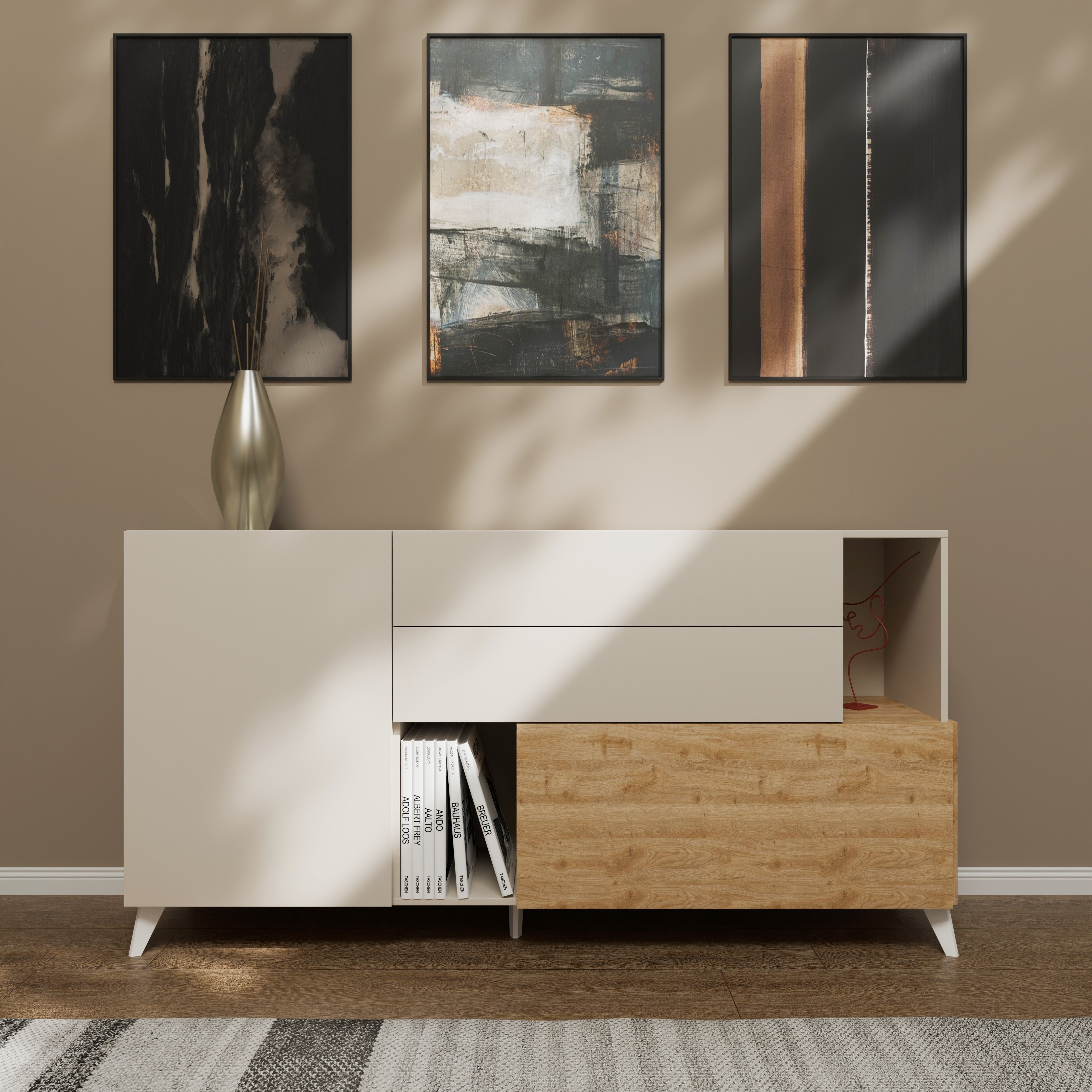 Buffet NIZZA cashmere/rovere cadiz