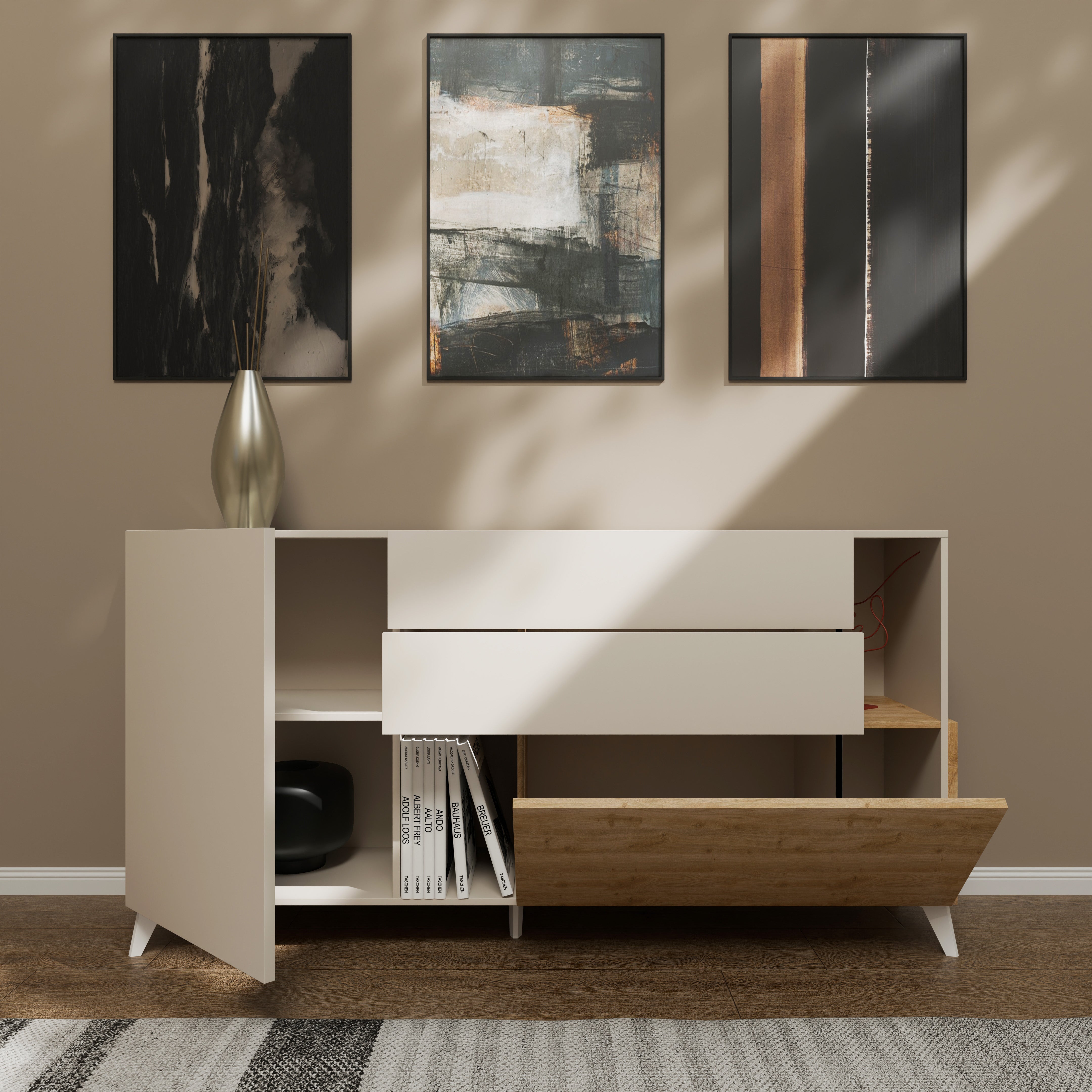 Buffet NIZZA cashmere/rovere cadiz