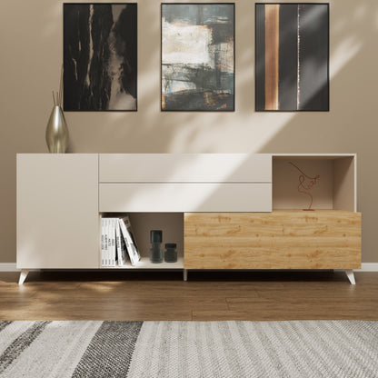 Buffet NIZZA-B cashmere/rovere cadiz