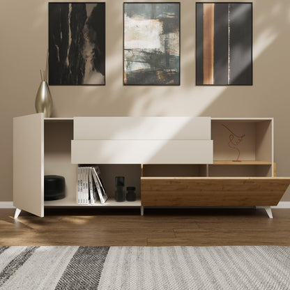 Buffet NIZZA-B cashmere/rovere cadiz