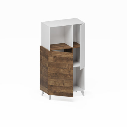 Credenza NIZZA bianco lucido/mercure