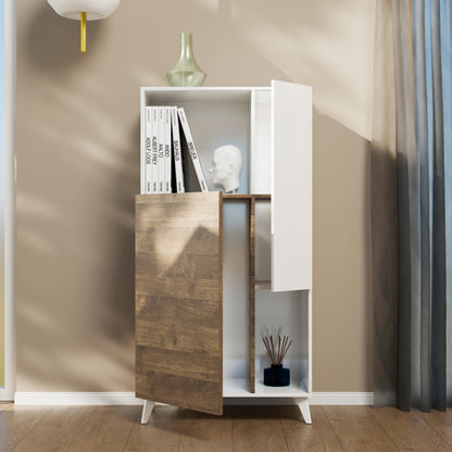 Credenza NIZZA bianco lucido/mercure