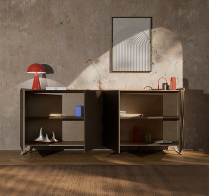 Buffet ANNECY-B bronzo/mercure