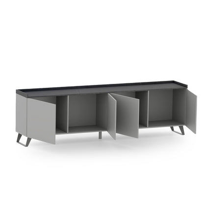 Porta TV ANNECY-B ardesia/piombo