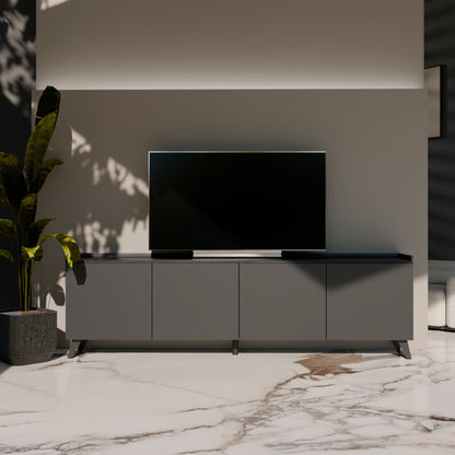 Porta TV ANNECY-B ardesia/piombo