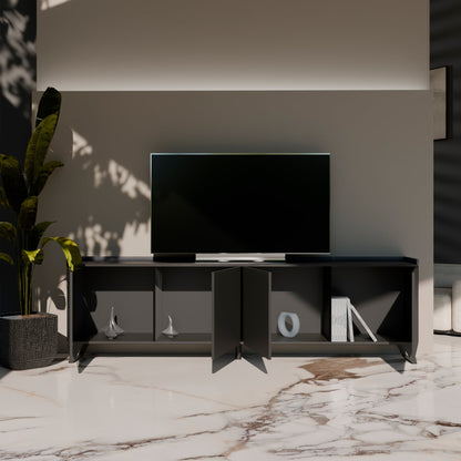 Porta TV ANNECY-B ardesia/piombo