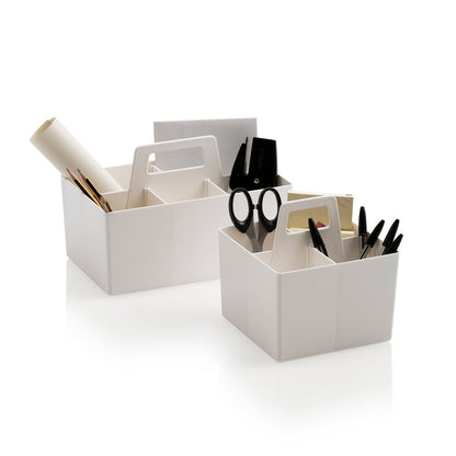 Contenitore con manico MAU-L bianco