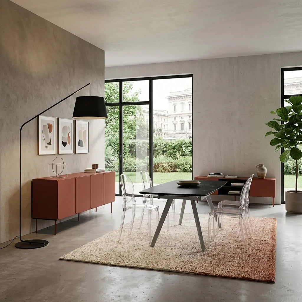 Set 4 sedie ARIA | Trasparente