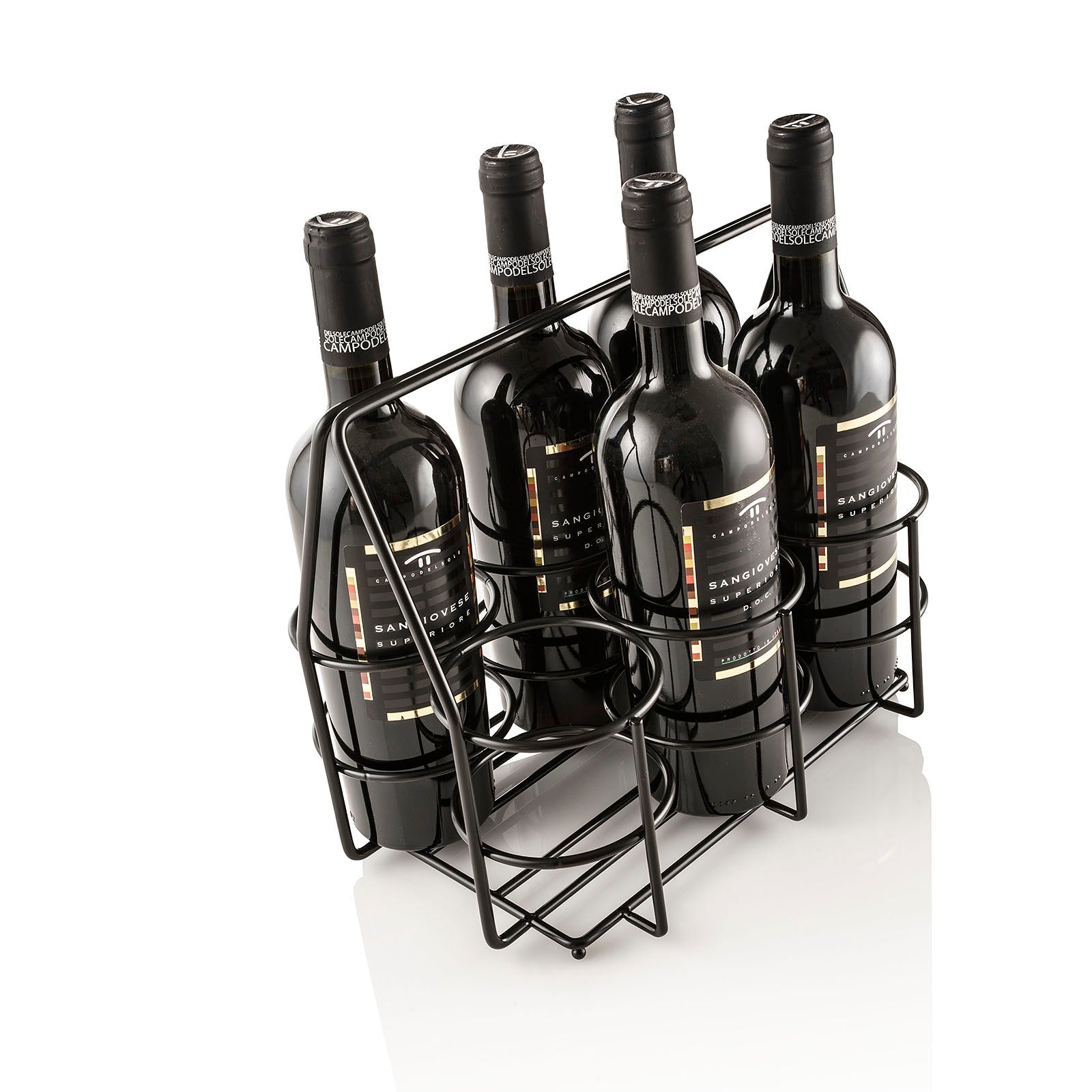 Portabottiglie PLAX nero