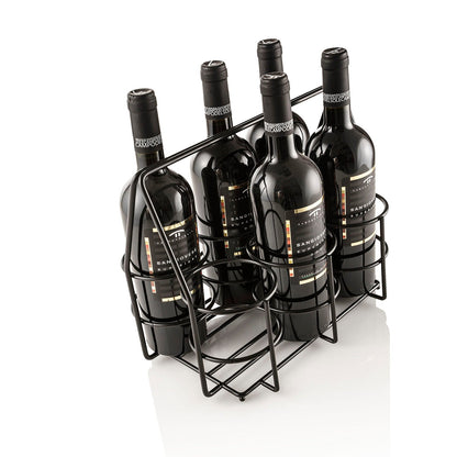 Portabottiglie PLAX nero