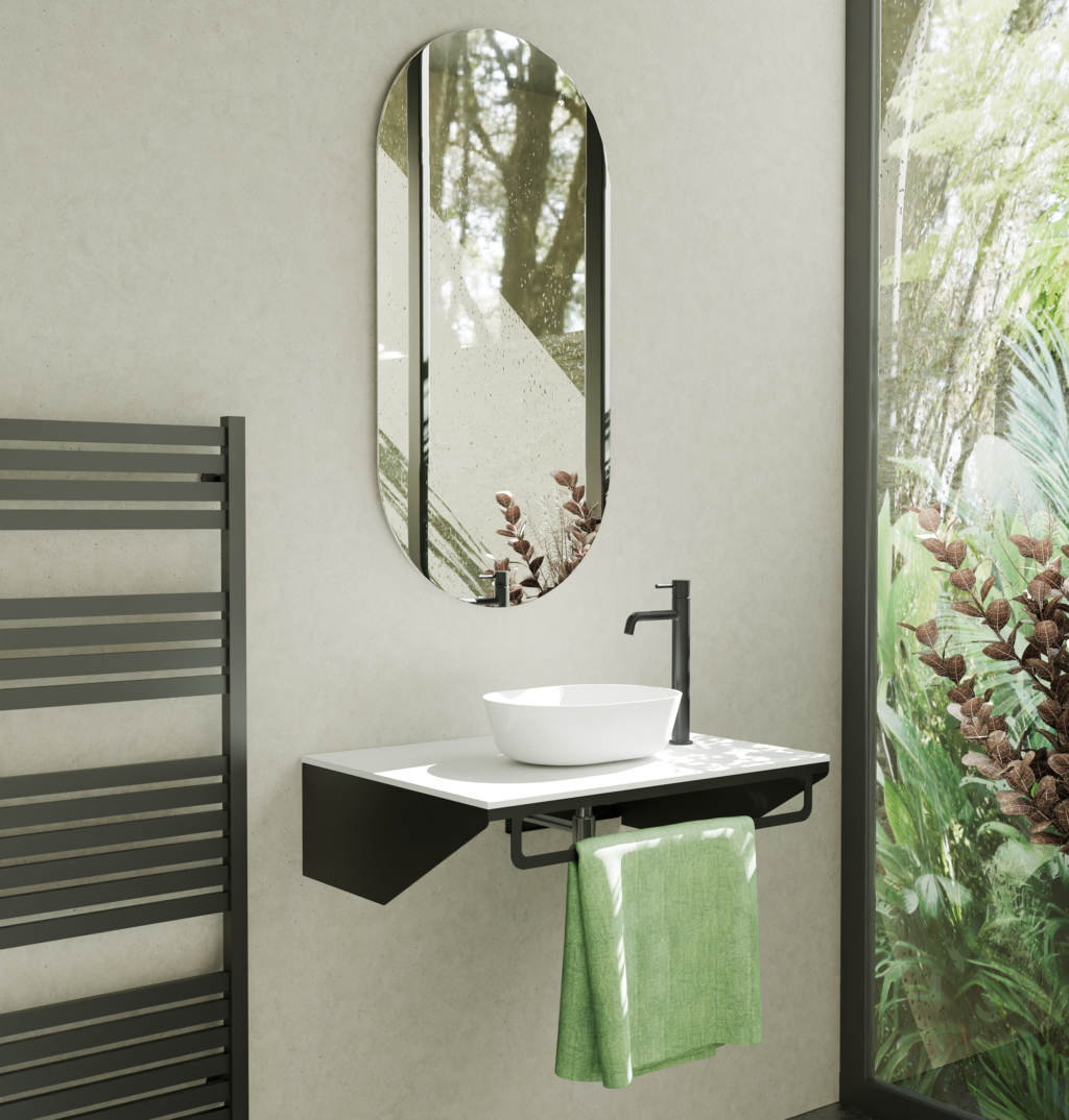 Kit bagno PRATIKO-60 nero