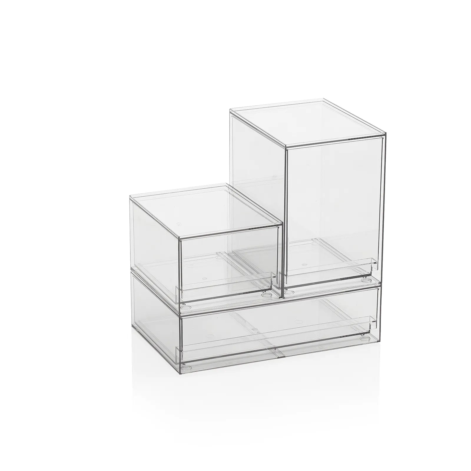 Set 3 contenitori con cassetto estraibile KLIA