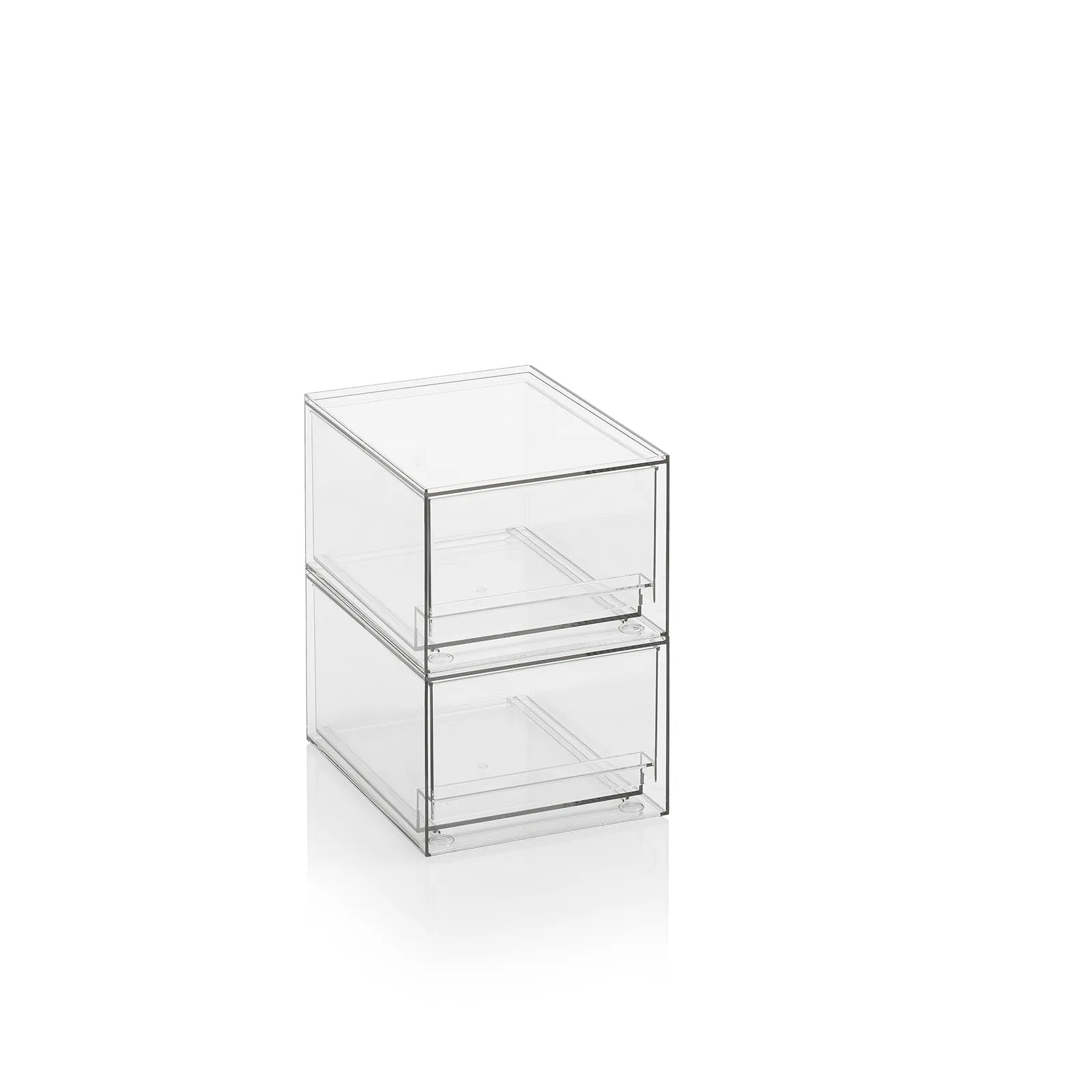 Set 2 contenitori con cassetto estraibile KLIA-B