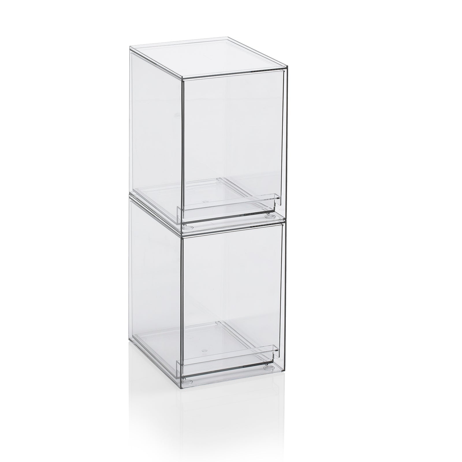 Set 2 contenitori con cassetto estraibile KLIA-C