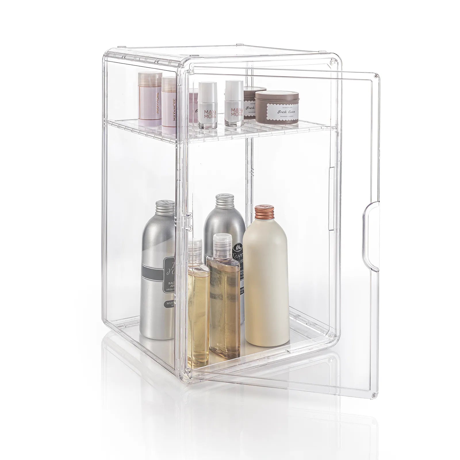 Mobiletto multiuso LUXA-A | Trasparente
