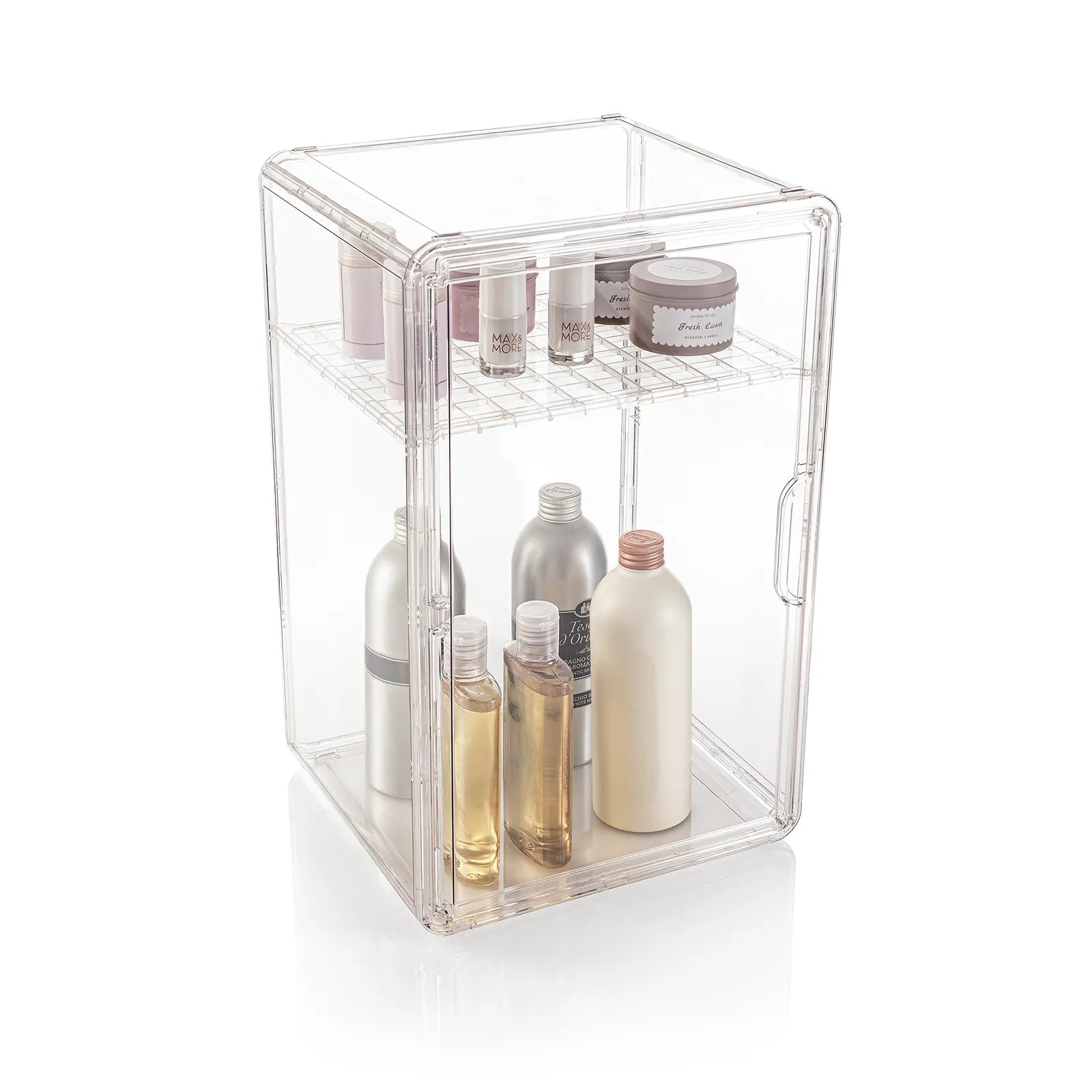 Mobiletto multiuso LUXA-A | Trasparente