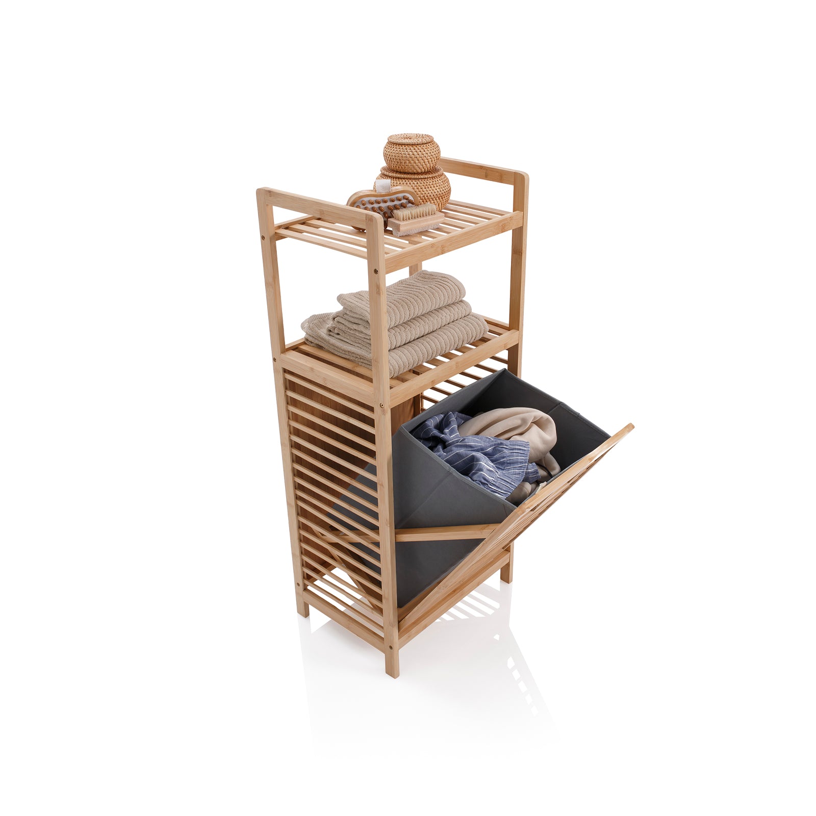 Scaffale con portabiancheria LIX