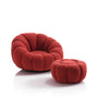 Poltrona con pouff VICTOR