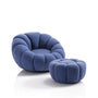 Poltrona con pouff VICTOR