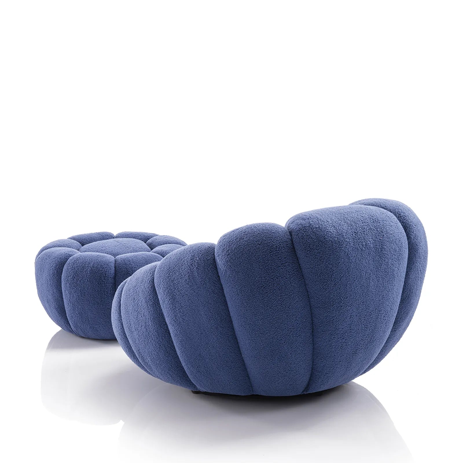 Poltrona con pouff VICTOR