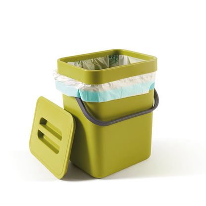 Pattumiera 5L NINO verde