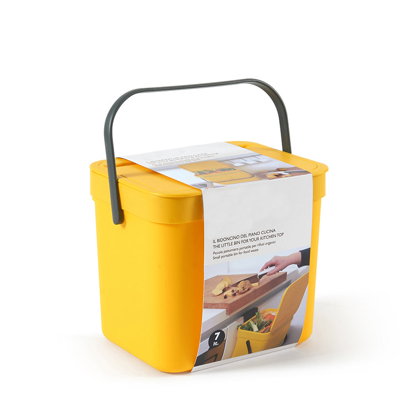 Pattumiera 7L NINO giallo