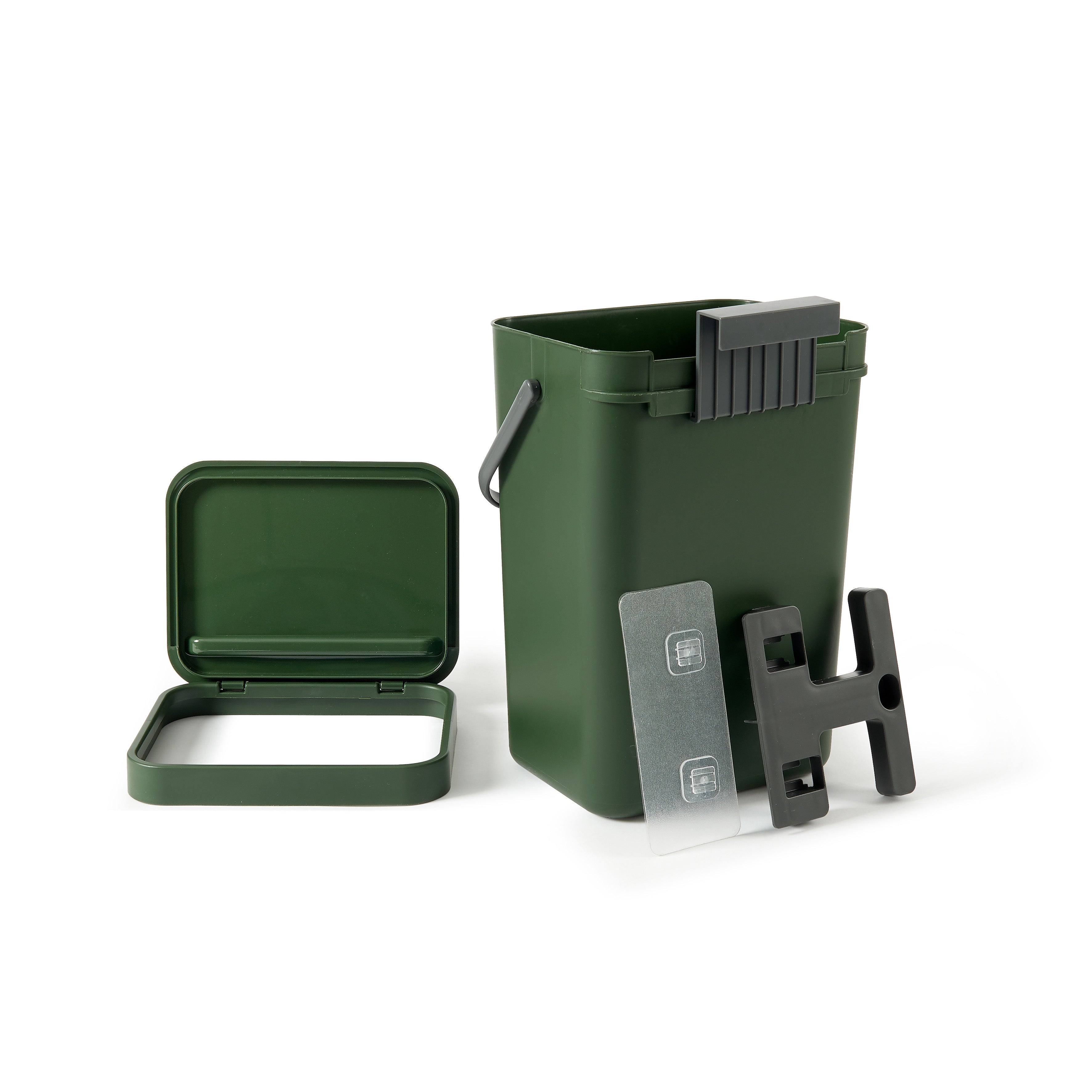Pattumiera 12L NINO verde bosco