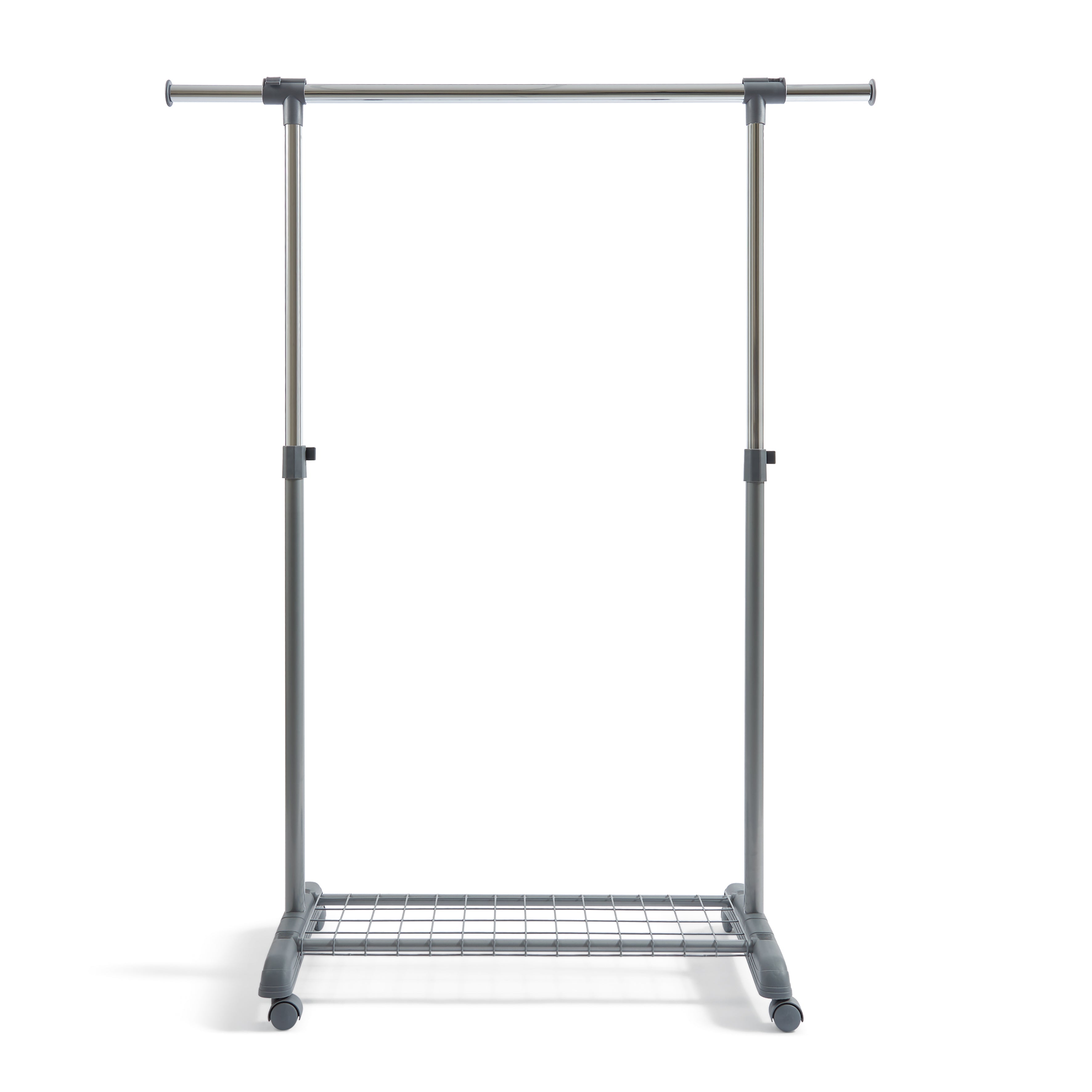 Appendiabiti multiuso 1 barra c/ruote DUCCIO