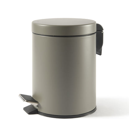 Bidoncino c/pedale 5L LELLO grigio