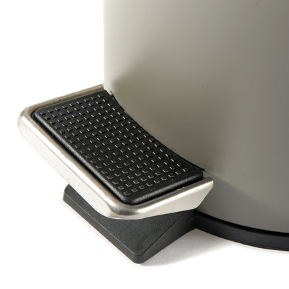 Bidoncino c/pedale 5L LELLO grigio