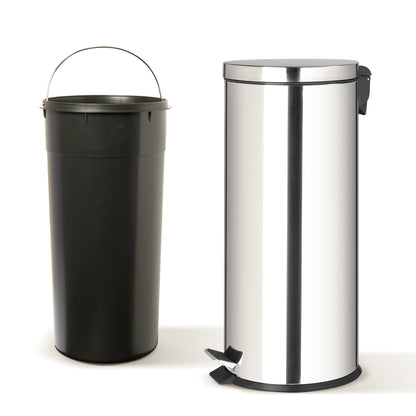 Bidone c/pedale 30L LELLO inox