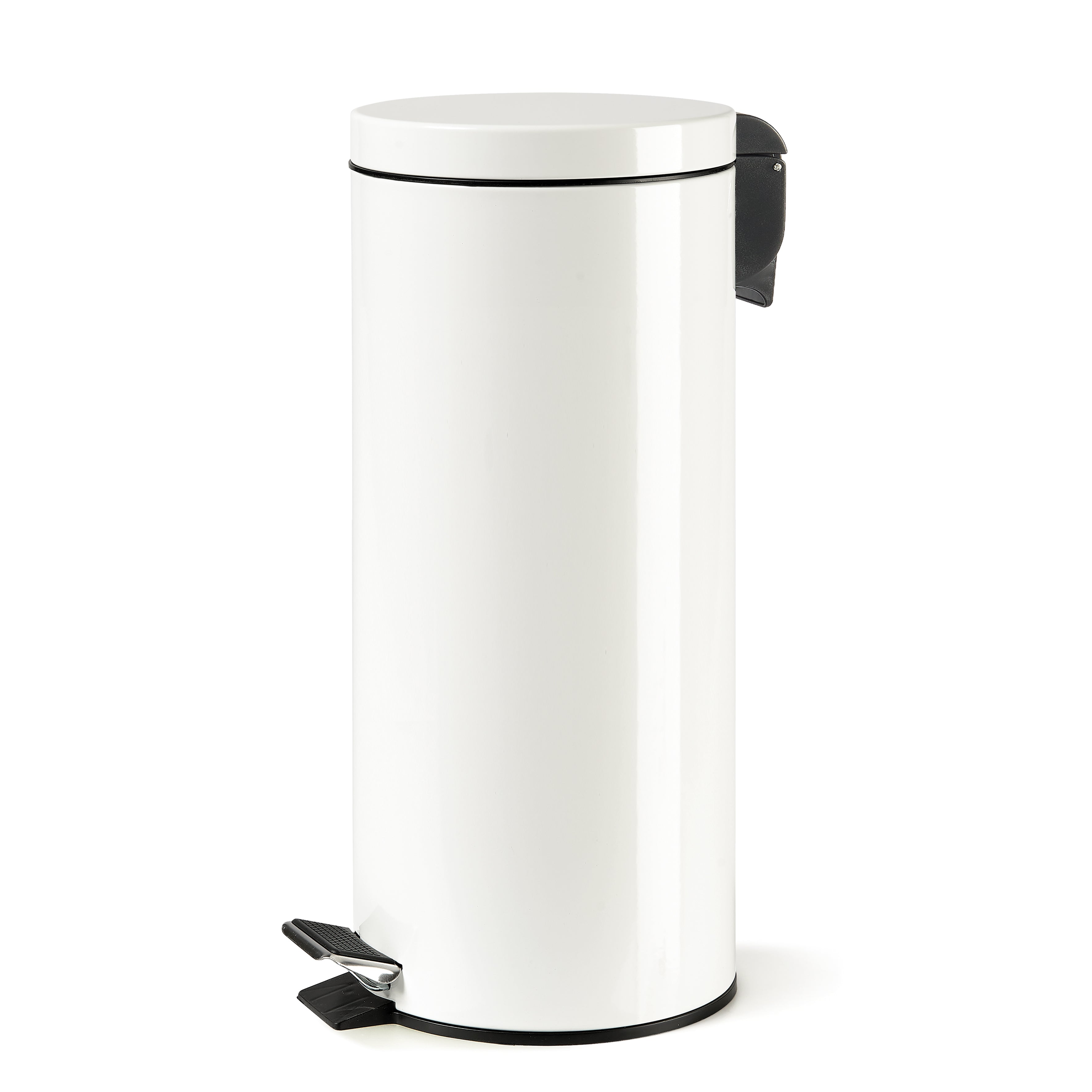 Bidone c/pedale 30L LELLO bianco