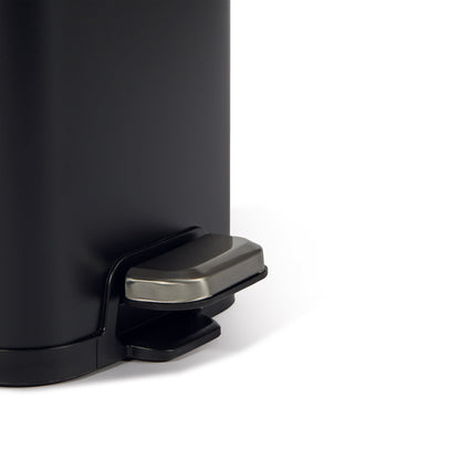 Bidone c/pedale 4L WALDO nero