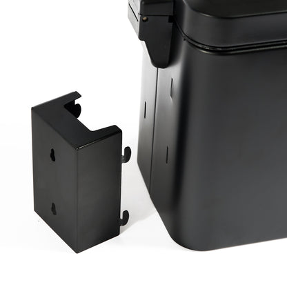 Bidone per parete 3L FRANK nero