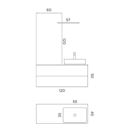 Composizione CUPIDO-51 quercia